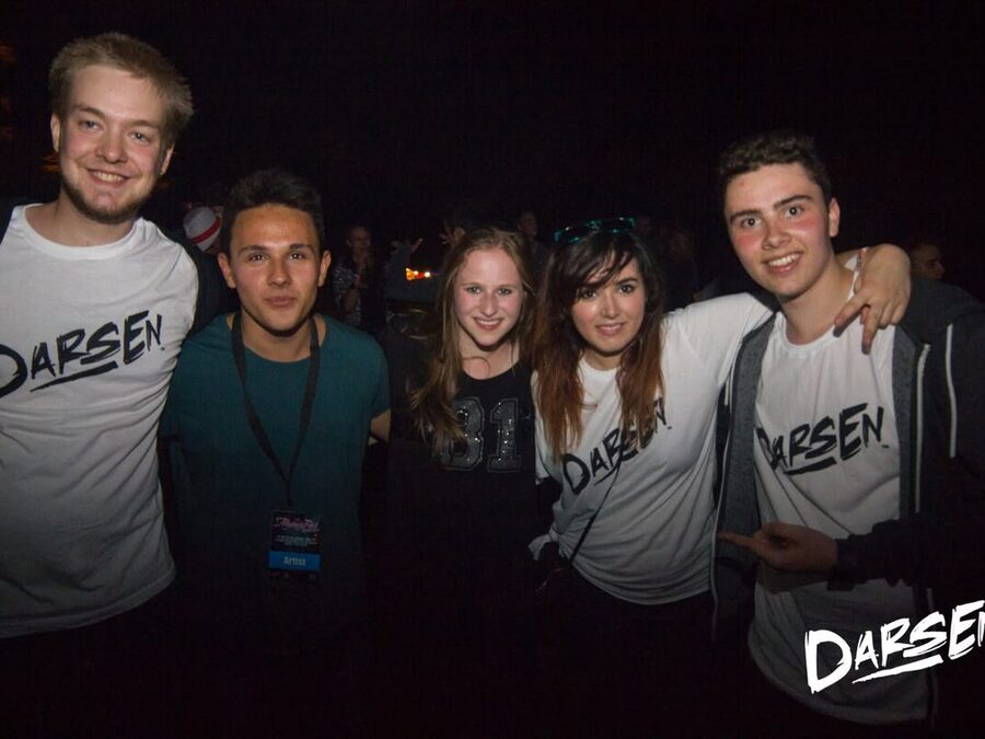 Darsen with the fans at his shows in Ticino and Switzerland