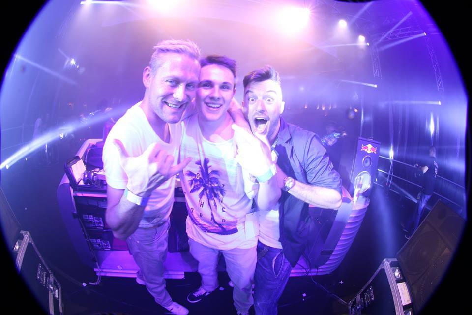 Darsen with Francesco Sarzi and Pat Farrell