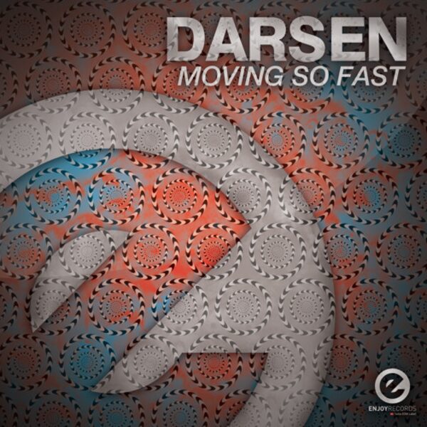 Moving so Fast - Darsen single cover art (Enjoy Records)